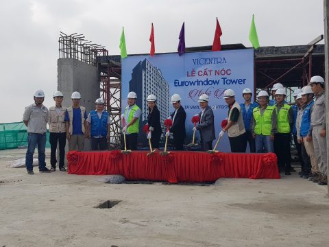 Lễ cất nóc dự án EUROWINDOW TOWER