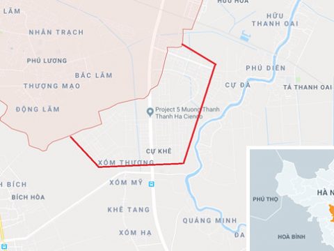 Hà Nội: Chuyển Khu đô thị Thanh Hà về quận Hà Đông